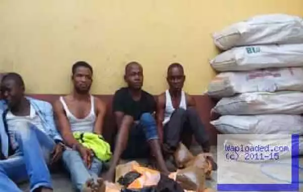 Rapid Respnse Squad Arrests 4 Suspects, Recover 6 Bags Of Indian Hemp